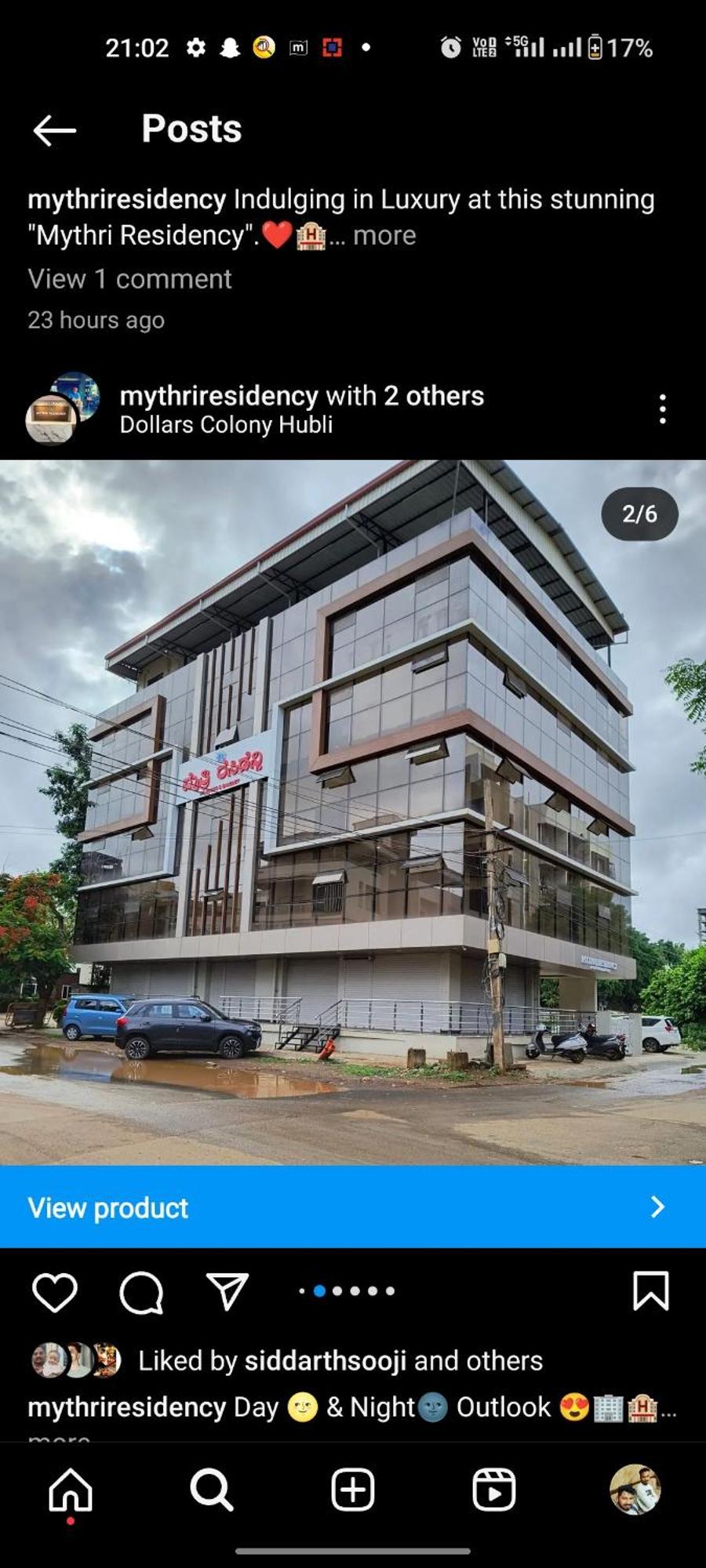 Mythri Residency Hotel Hubli Luaran gambar